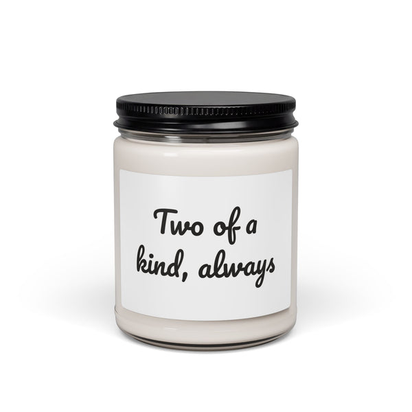 Two of a Kind Always candle – original NewGiftDay design