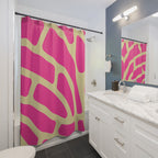 Pink Concha Mexican Bread Shower Curtain Gift: Sweet Cultural Pop for Vibrant Homes