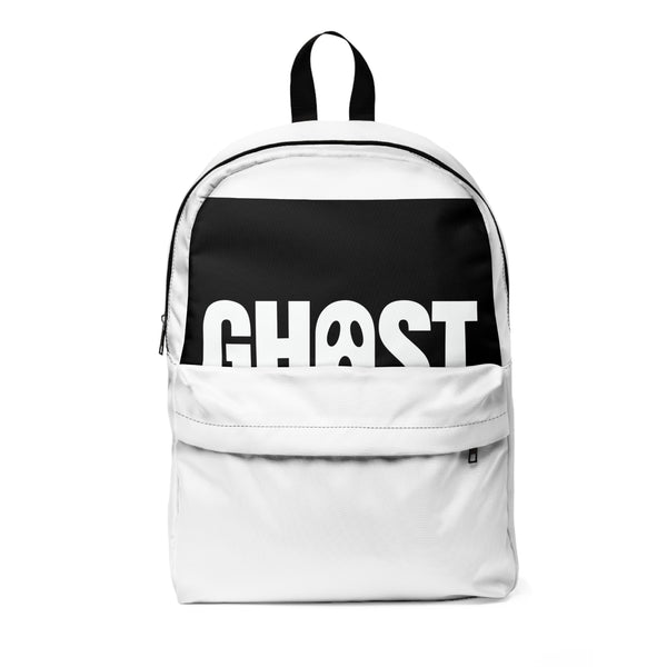 Dripping Ghost Lettering Halloween Backpack design
