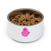 Pink Ghost Parade 18oz pet bowl – original NewGiftDay design, view 4