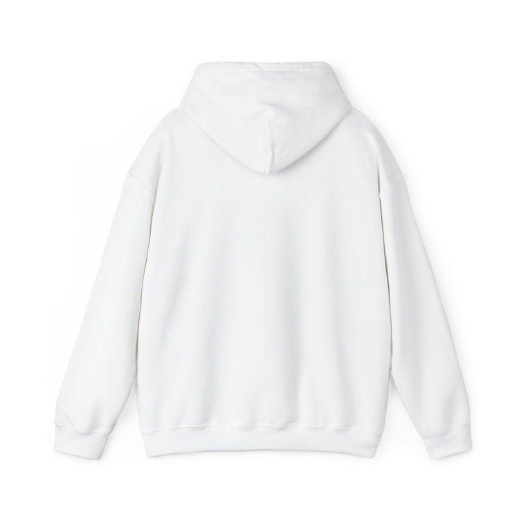 Santa Doesn't Believe in You Either hoodie in white – original NewGiftDay design