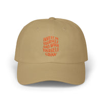 Grow Yourself Classic Dad Cap hat – original NewGiftDay design, view 3