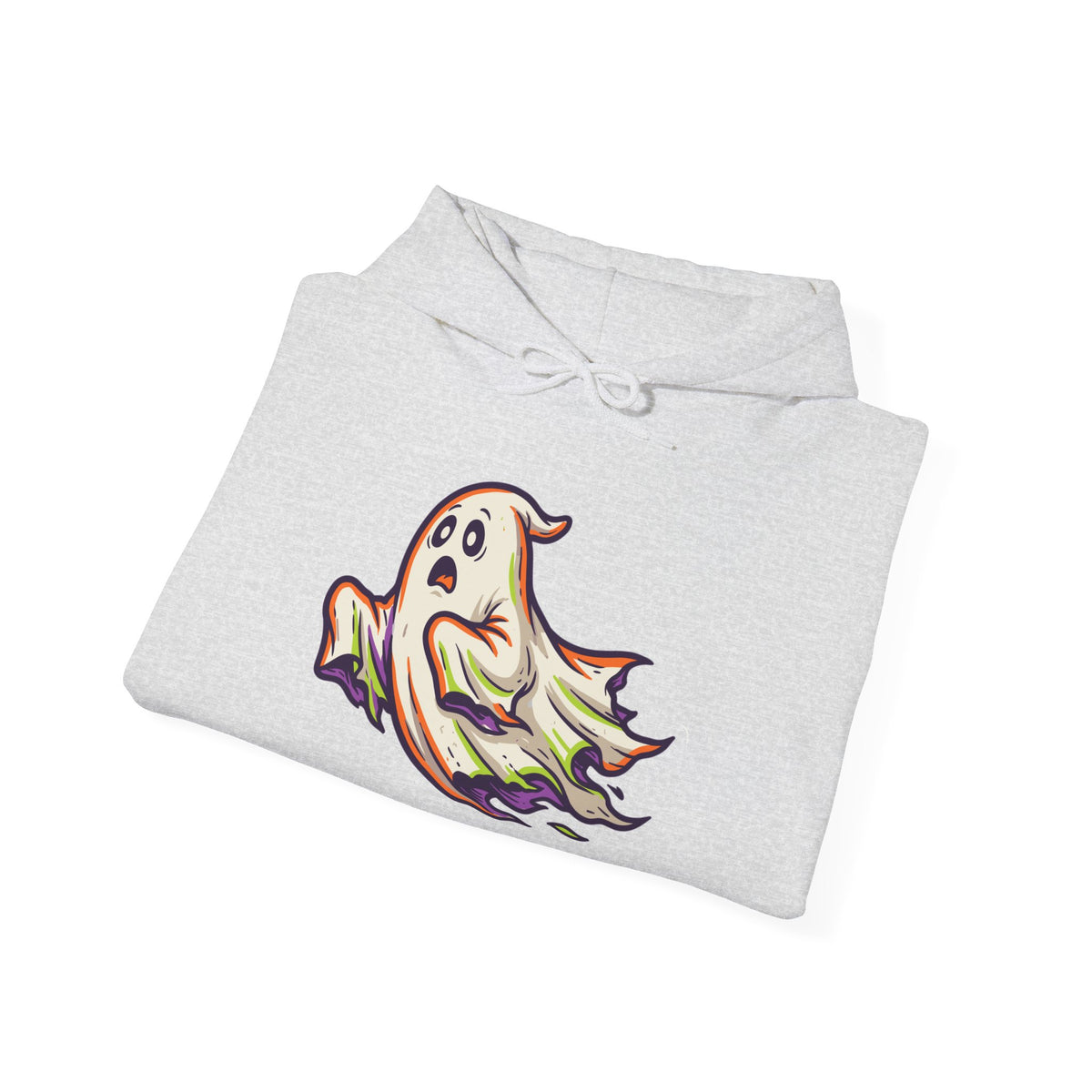 Floating Ghost Drift Halloween hoodie – original NewGiftDay design, view 11