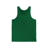 Bigfoot Christmas List Unisex Jersey Tank tank top – original NewGiftDay design, view 5