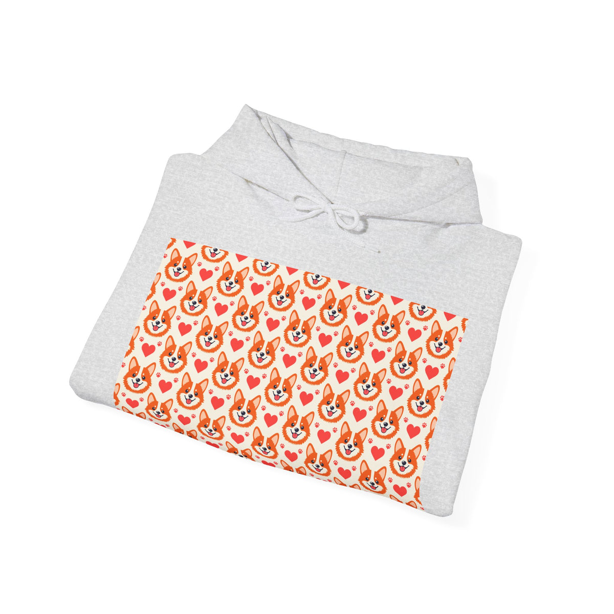 Corgi Hearts™ Hooded sweatshirt – original NewGiftDay design, view 11