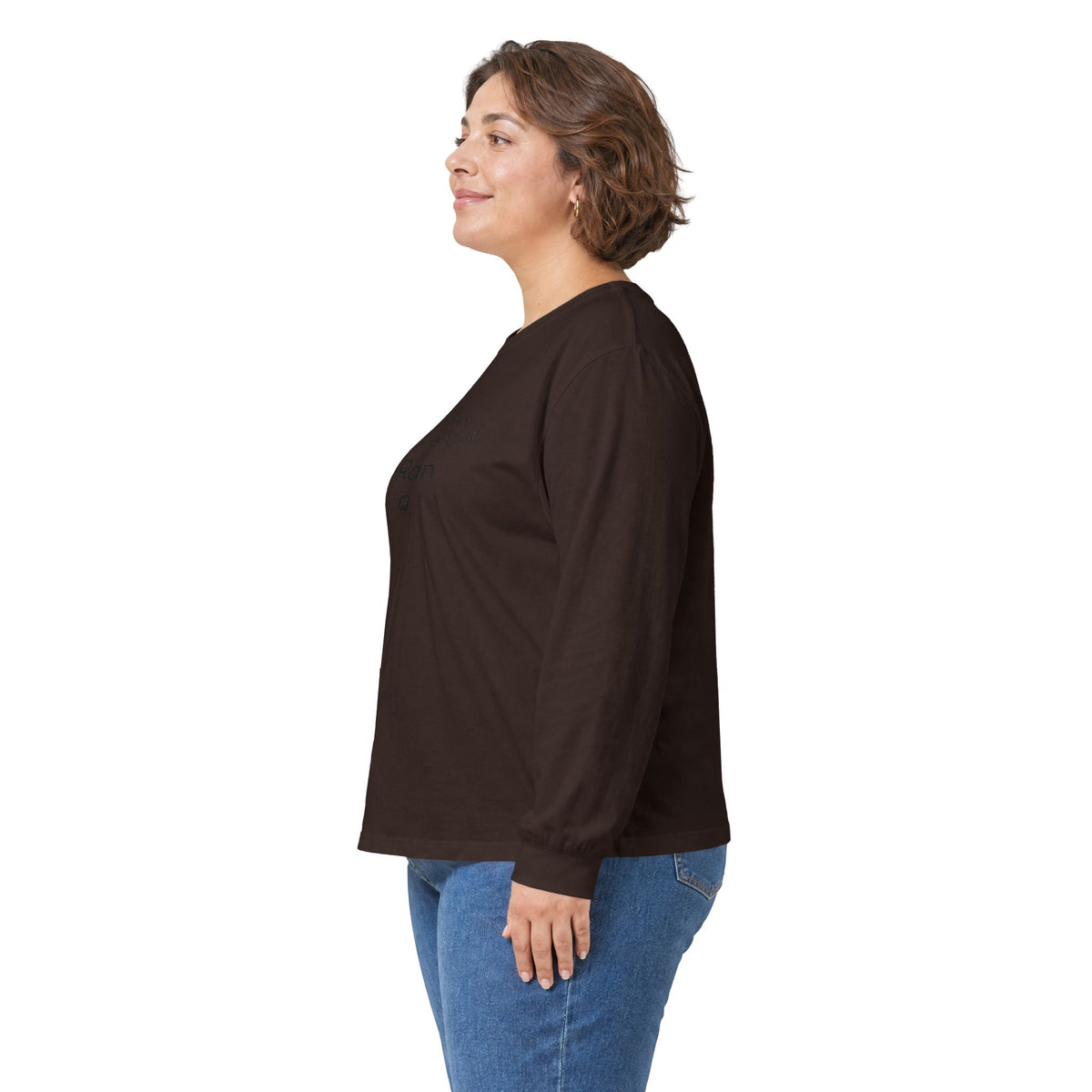 Bigfoot Christmas List long sleeve tee – original NewGiftDay design, view 45