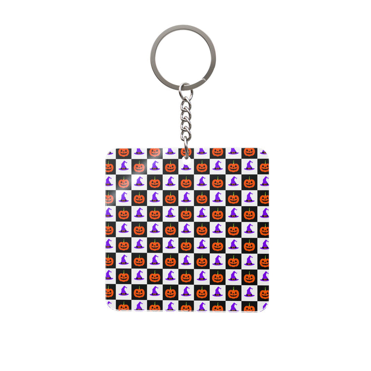 Jack-O'-Lantern Parade keychain in transparent – original NewGiftDay design