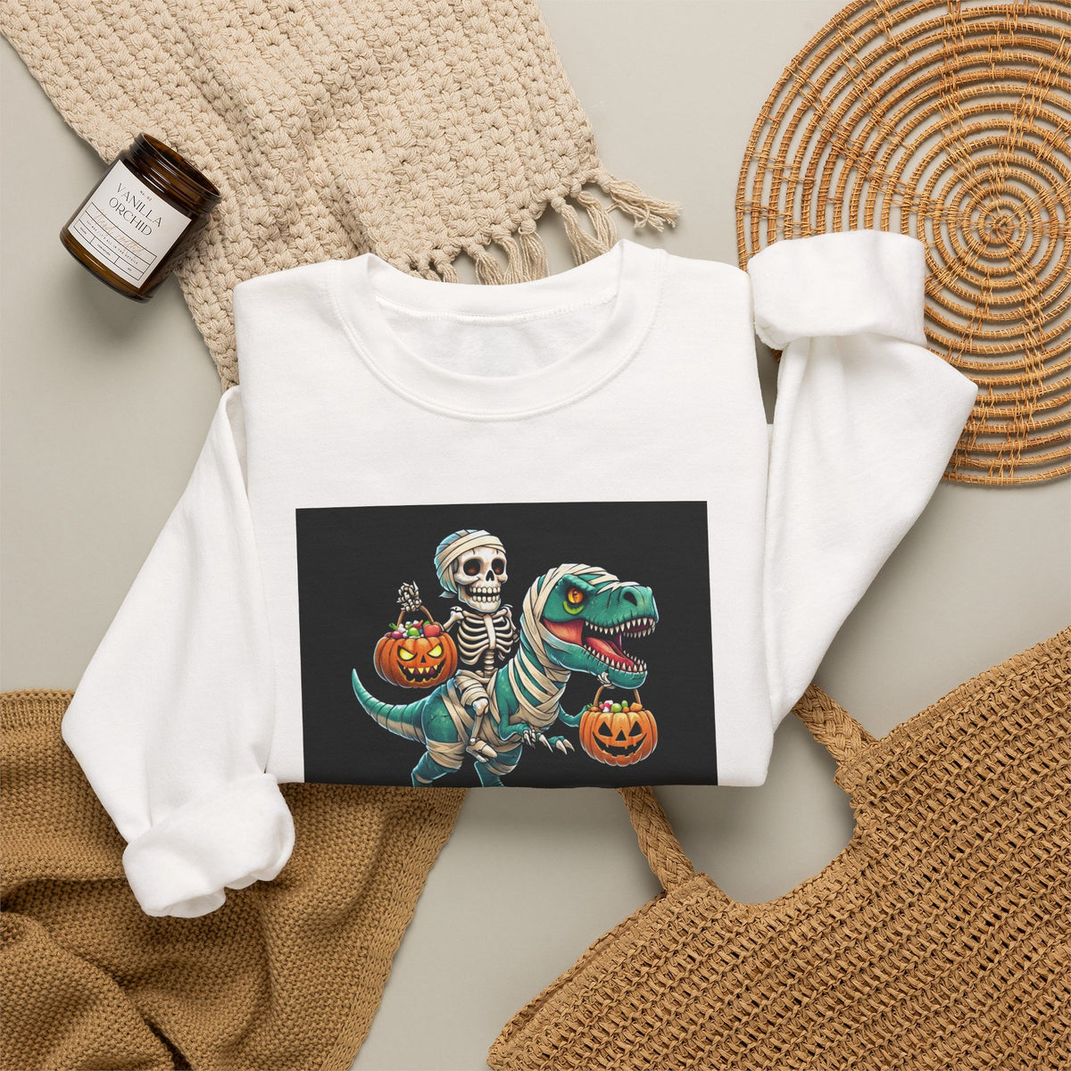 Halloween sweatshirt – original NewGiftDay design, view 8
