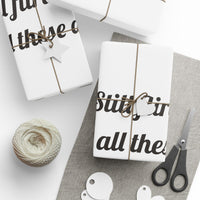 Still flirting after all these dishes Gift for Sweet Surprises wrapping paper – original NewGiftDay design