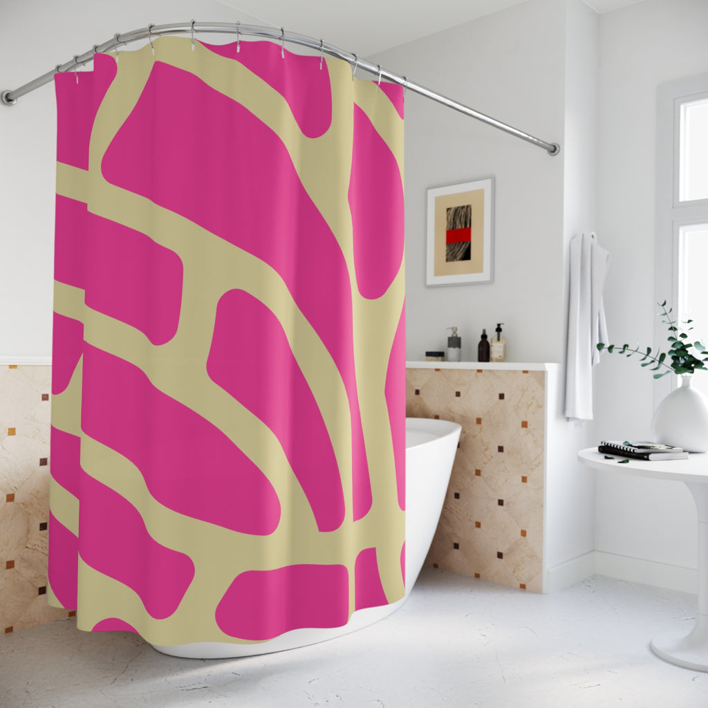 Pink Concha Mexican Bread Shower Curtain Gift: Sweet Cultural Pop for Vibrant Homes