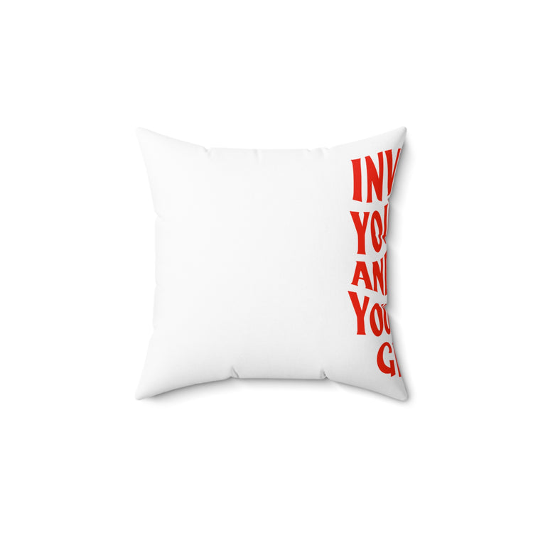 Grow Yourself pillow – original NewGiftDay design