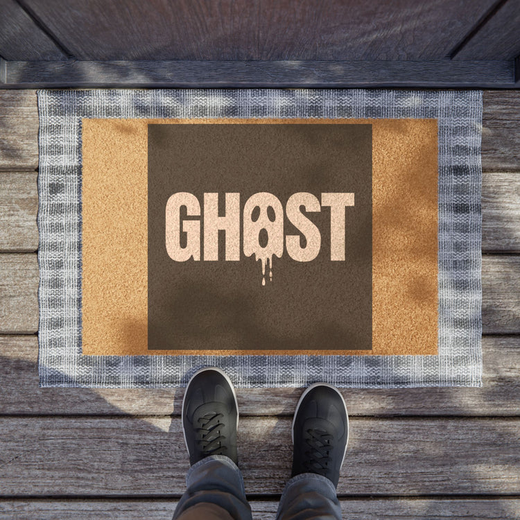Dripping Ghost Face Halloween for Entryways doormat – original NewGiftDay design, view 3
