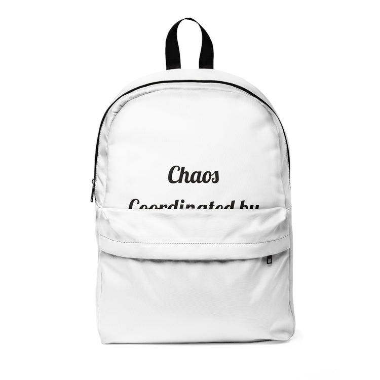 Chaos Coordinated by Snacks and Love Printed for Busy Family Days backpack – original NewGiftDay design