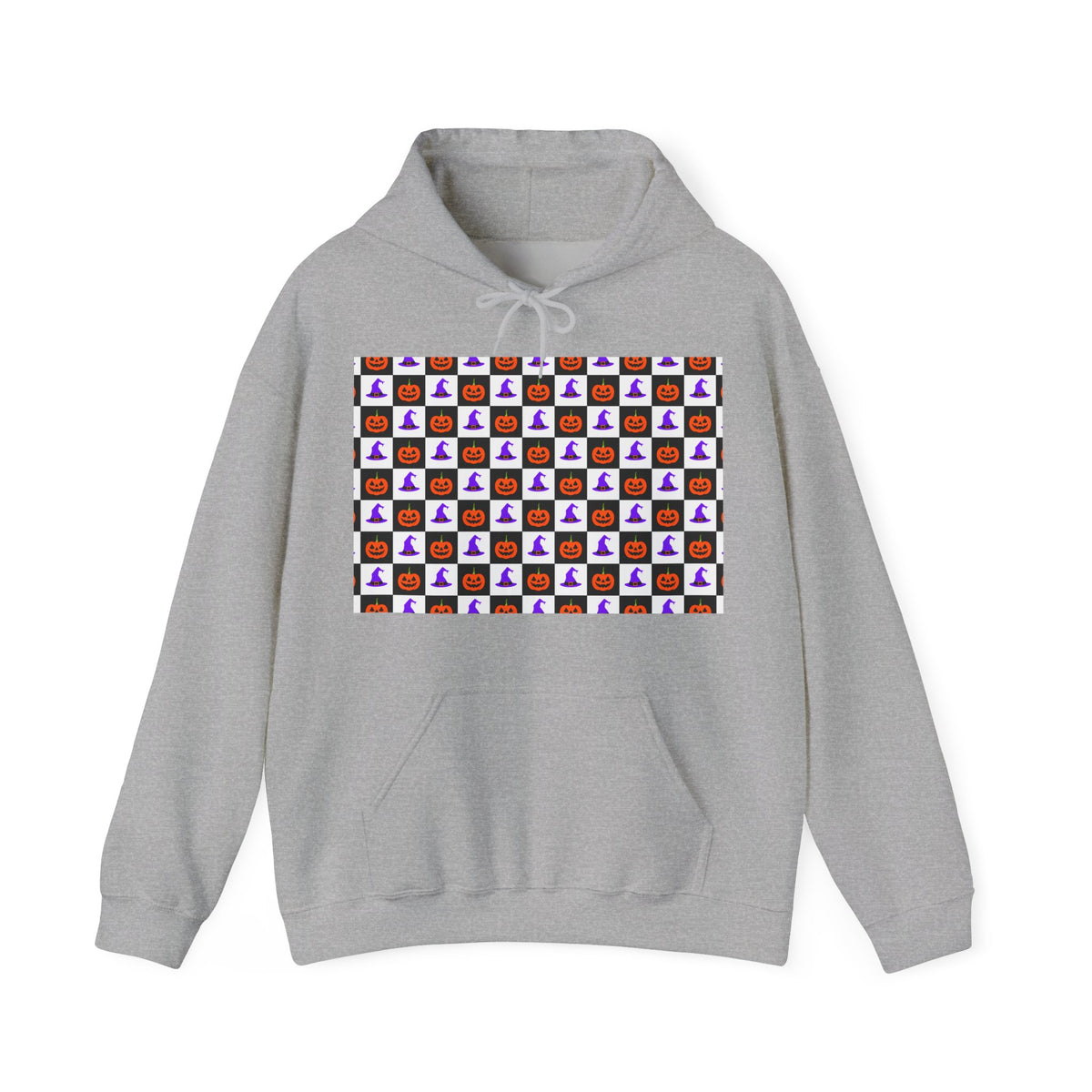 Jack-O'-Lantern Parade™ Hooded sweatshirt – original NewGiftDay design, view 3