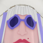 Mod Pop Art Woman Shower Curtain Gift: Chic Glamour for Sophisticated Homes