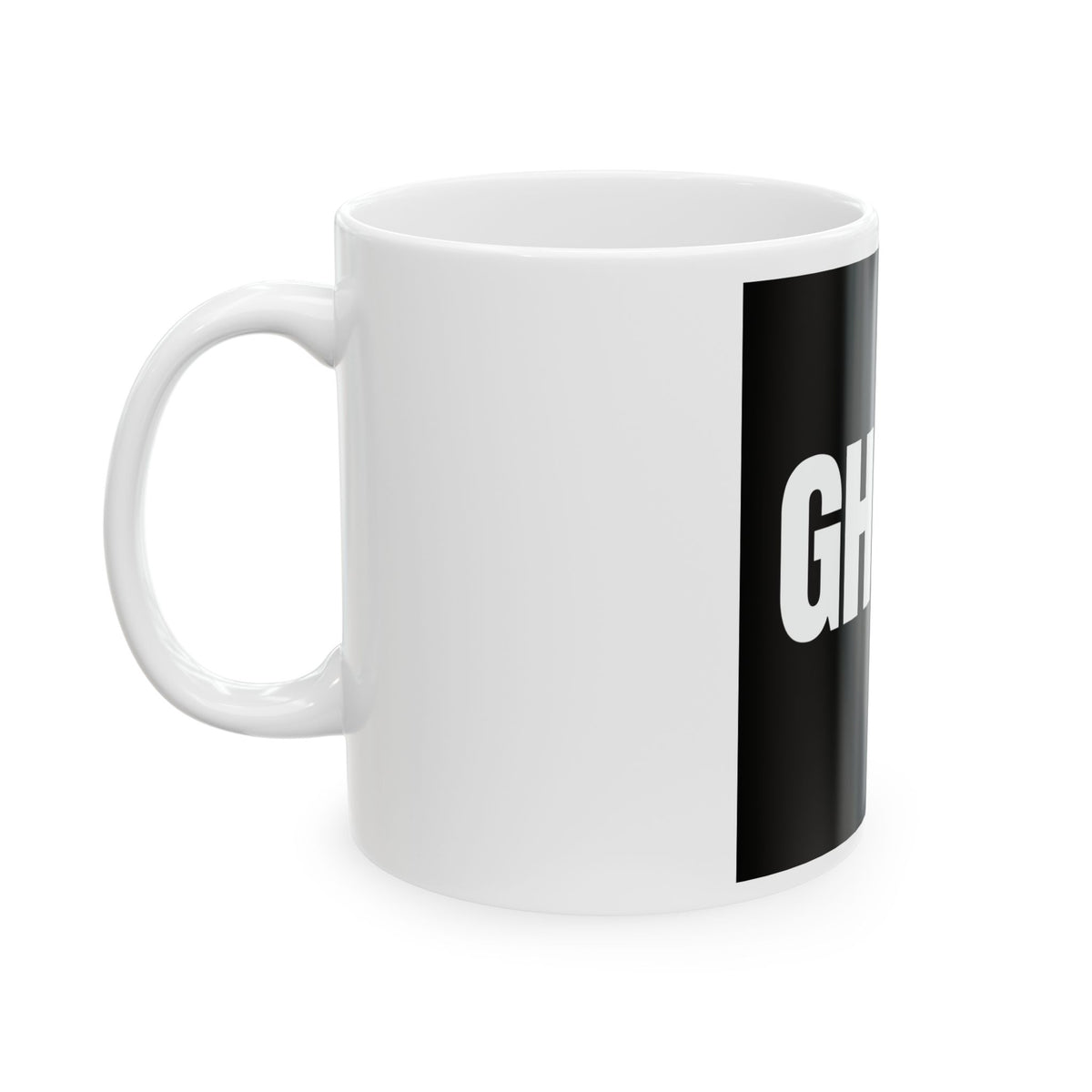 Dripping Ghost Face Coffee for Spooky Sipping mug – original NewGiftDay design, view 3
