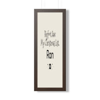 Bigfoot Christmas List Framed poster – original NewGiftDay design, view 26