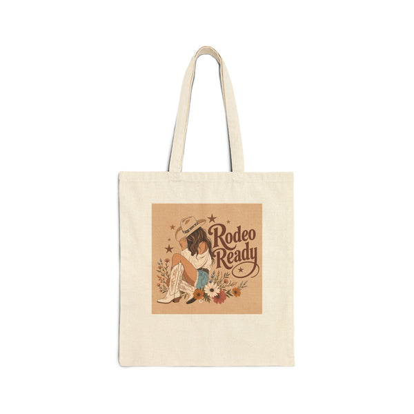 Floral Frontier Tote Bag design