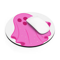 Pink Ghost Parade mouse pad – original NewGiftDay design, view 4