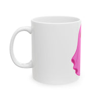Pink Ghost Parade Ceramic, (11oz 15oz) mug – original NewGiftDay design, view 3