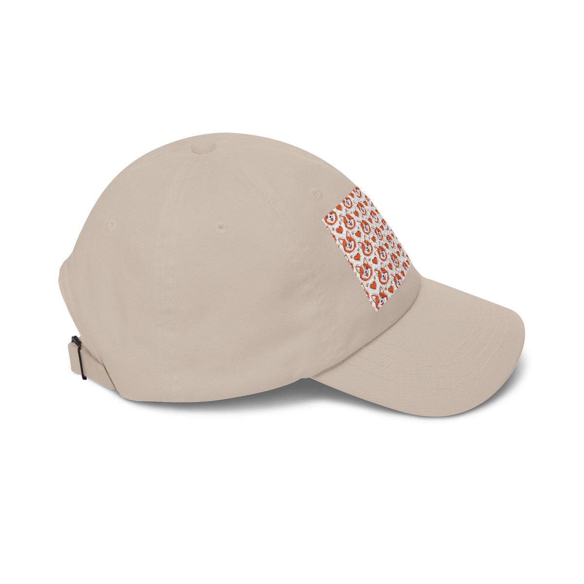 Corgi Hearts Classic Dad Cap hat – original NewGiftDay design, view 11
