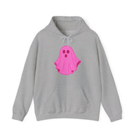 Pink Ghost Parade™ Hooded sweatshirt – original NewGiftDay design, view 3