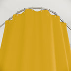 "CAUTION" Industrial Slogan Shower Curtain Gift: Bold Warning for Modern Homes