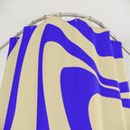 Psychedelic Swirl Abstract Shower Curtain Gift: Groovy Vibes for Dynamic Homes