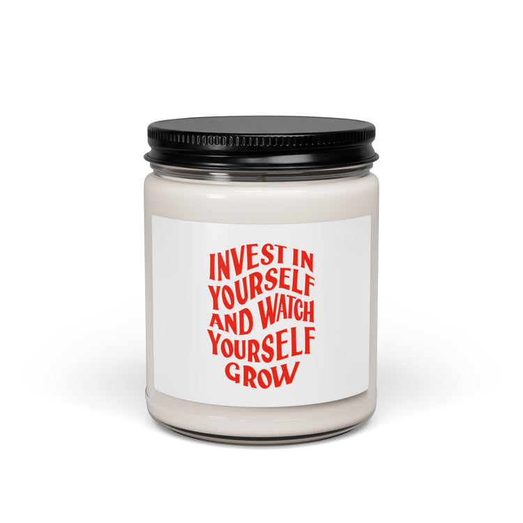 Grow Yourself Scented Soy 9oz candle – original NewGiftDay design