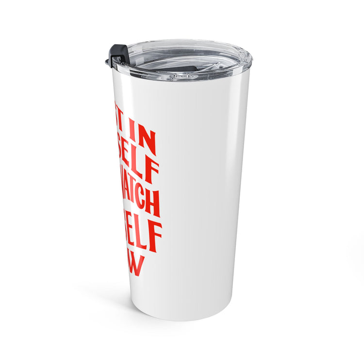 Grow Yourself 20oz tumbler – original NewGiftDay design, view 4