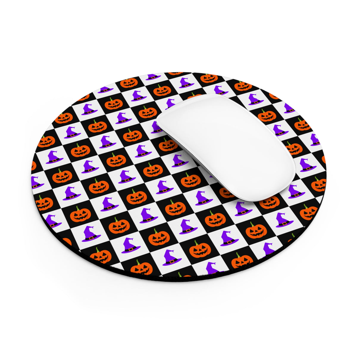Jack-O'-Lantern Parade mouse pad – original NewGiftDay design, view 4