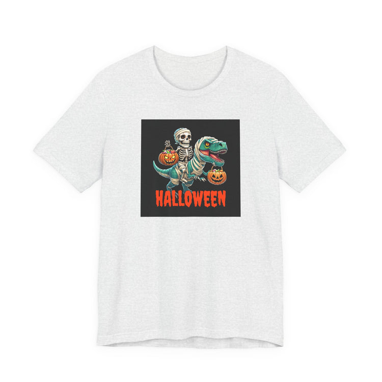 Halloween T-shirt in ash – original NewGiftDay design