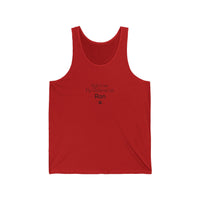 Bigfoot Christmas List Unisex Jersey Tank tank top – original NewGiftDay design, view 9
