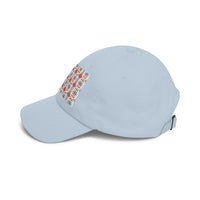 Retro Daisy Blooms Classic Dad Cap hat – original NewGiftDay design, view 16