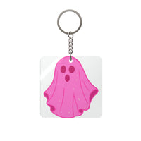 Pink Ghost Parade keychain – original NewGiftDay design