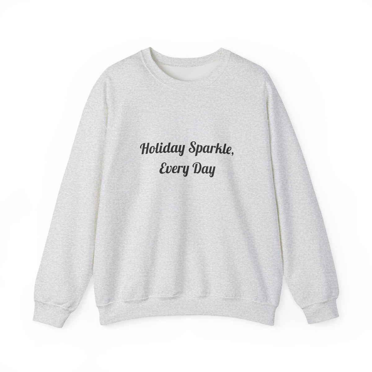 Holiday Sparkle Every Day sweatshirt – original NewGiftDay design, view 2