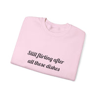 Still flirting after all these dishes DTG Printed for Sweet Moments sweatshirt – original NewGiftDay design, view 19