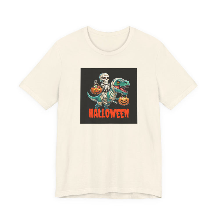 Halloween T-shirt in natural – original NewGiftDay design