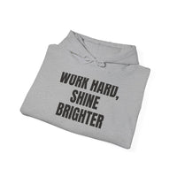 Work Hard Shine Brighter hoodie – original NewGiftDay design, view 14