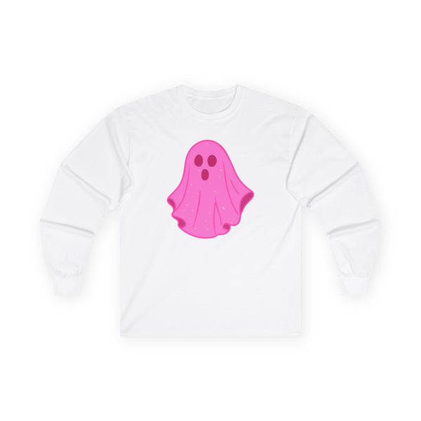 Pink Ghost Parade Unisex Ultra Cotton Long Sleeve Tee design
