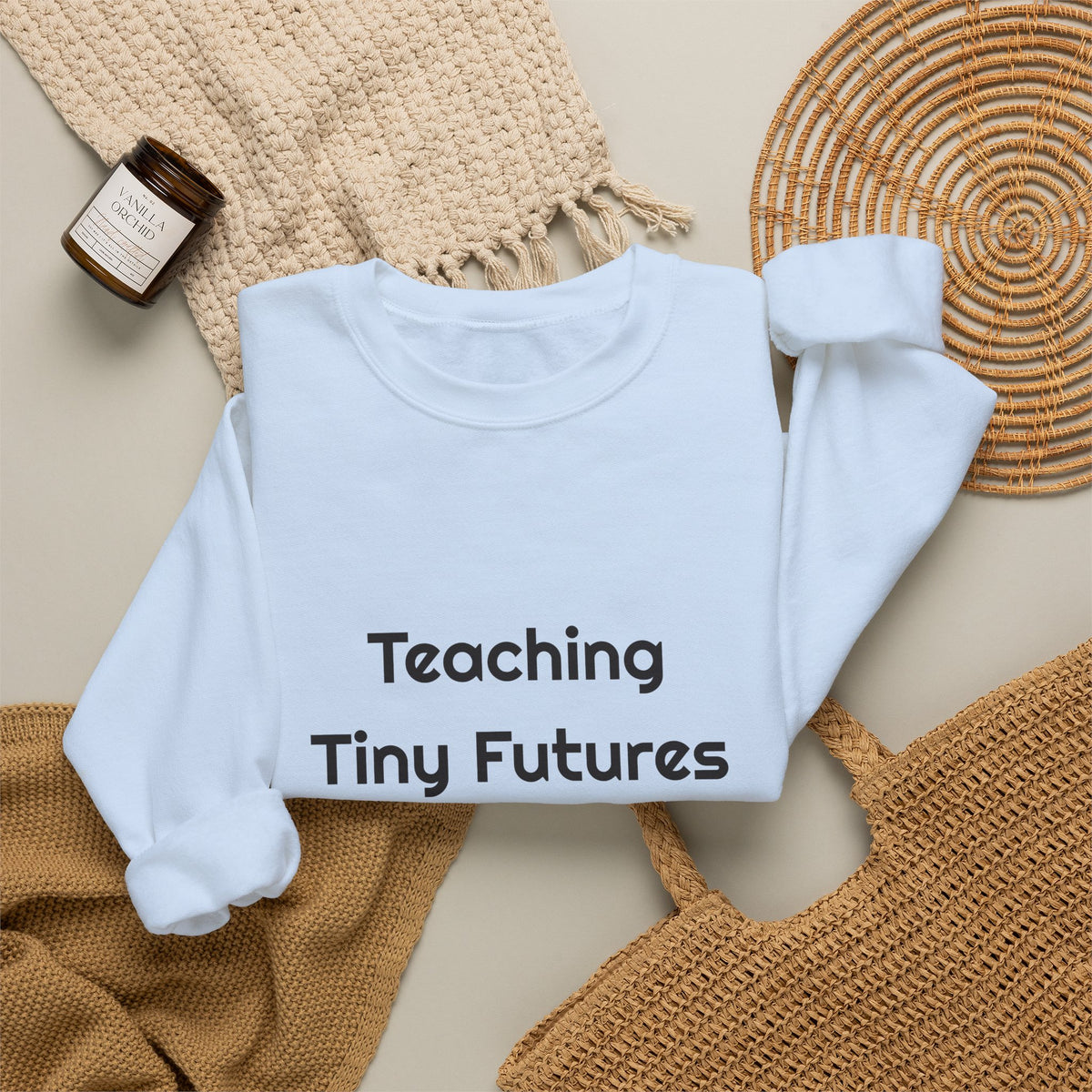 Teaching Tiny Futures sweatshirt – original NewGiftDay design, view 17