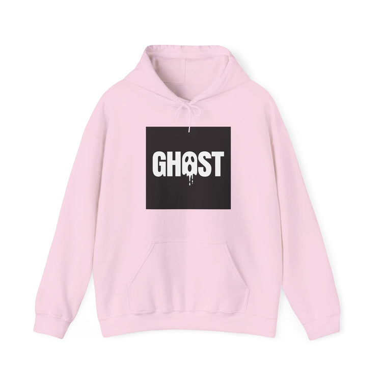 Dripping Ghost Face hoodie in light-pink – original NewGiftDay design