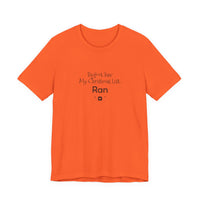 Bigfoot Christmas List T-shirt – original NewGiftDay design, view 8