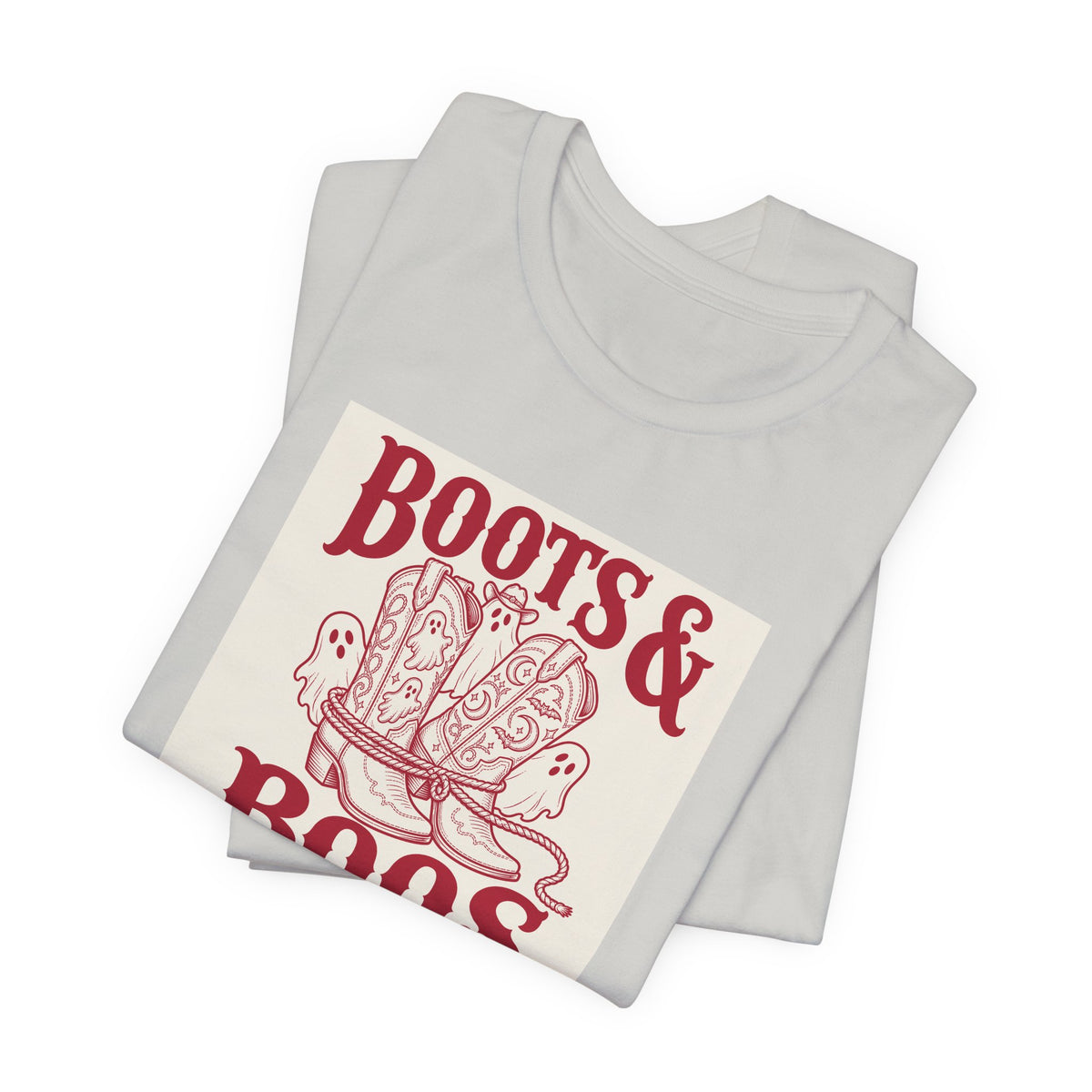 Western Boots Boo Crew T-shirt – original NewGiftDay design, view 25