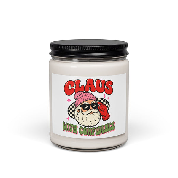 Claus With Confidence Scented Soy Candle, 9oz design