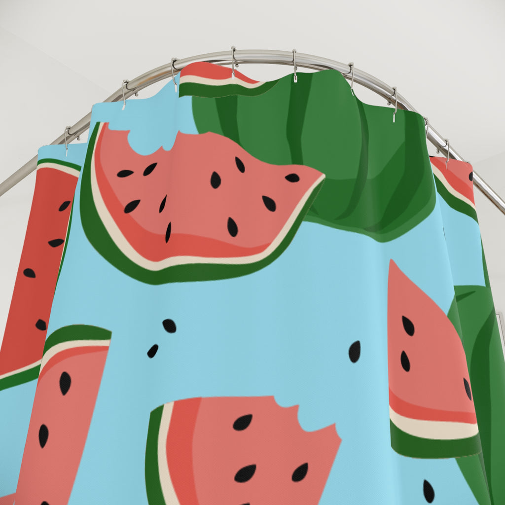 Watermelon Ting Shower Curtain