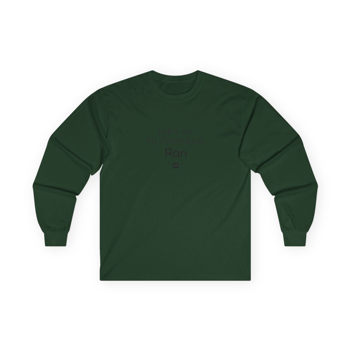 Bigfoot Christmas List long sleeve tee – original NewGiftDay design, view 15