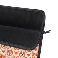 Corgi Hearts laptop sleeve – original NewGiftDay design, view 3