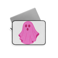 Pink Ghost Parade laptop sleeve – original NewGiftDay design, view 2