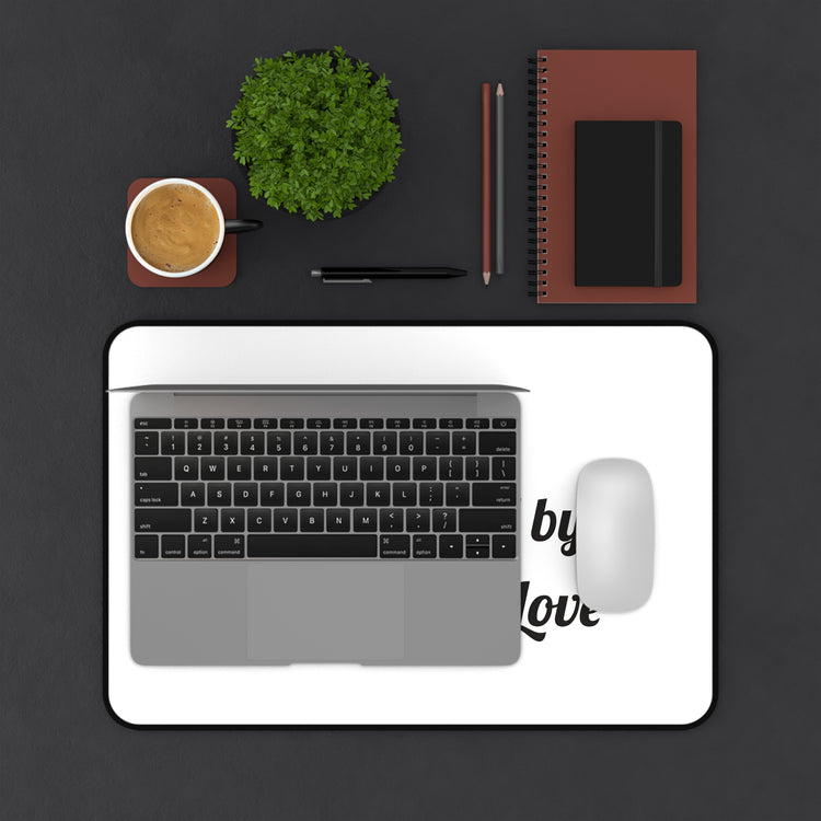 Chaos Coordinated by Snacks and Love Printed Desk Mat for Busy Homes design
